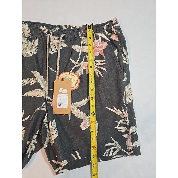 Mens Faherty tropical print drawstring shorts pockets 6.5 inseam Size XL New - Picture 16 of 16